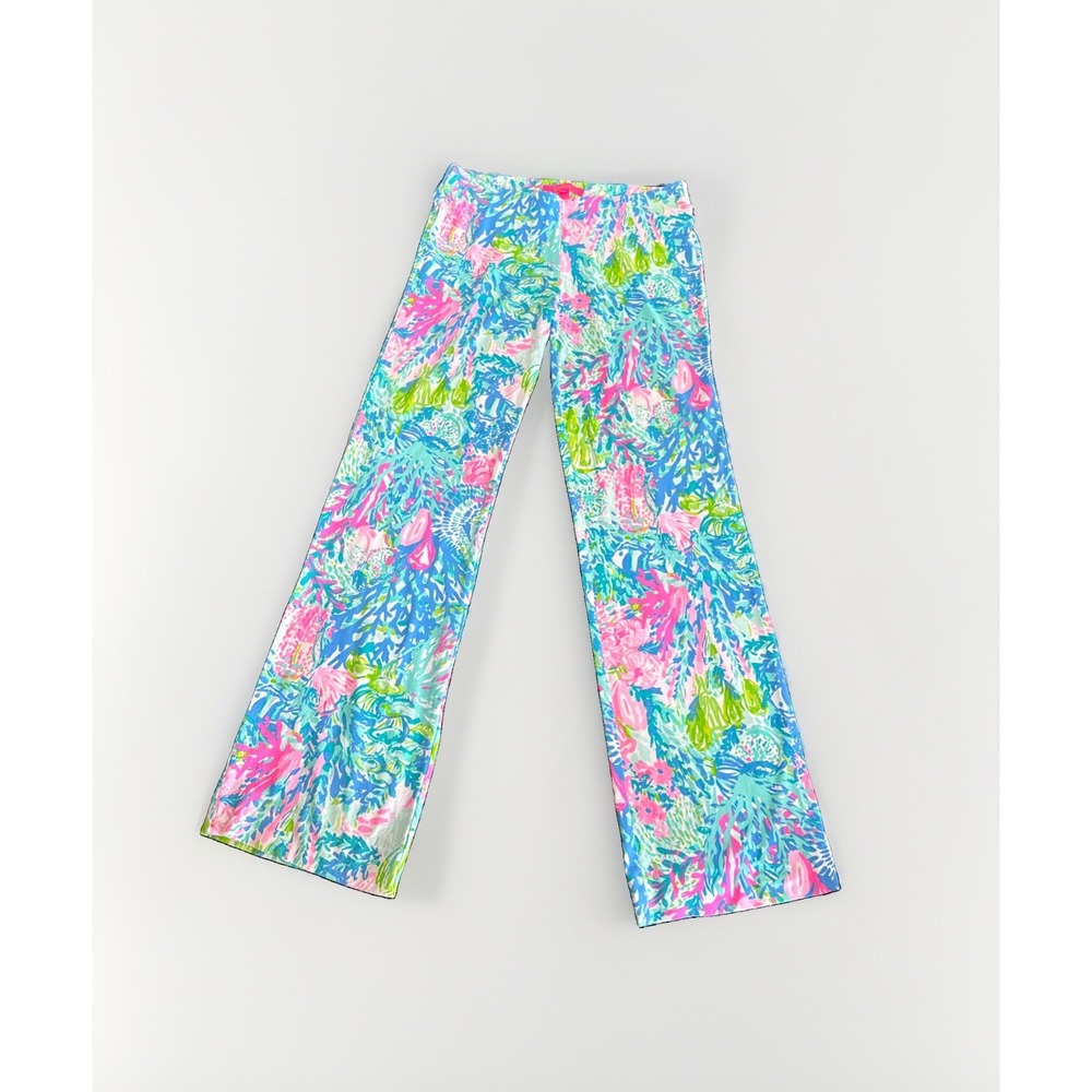 Lilly Pulitzer Multi Colored‎ Pull On Pants Size S